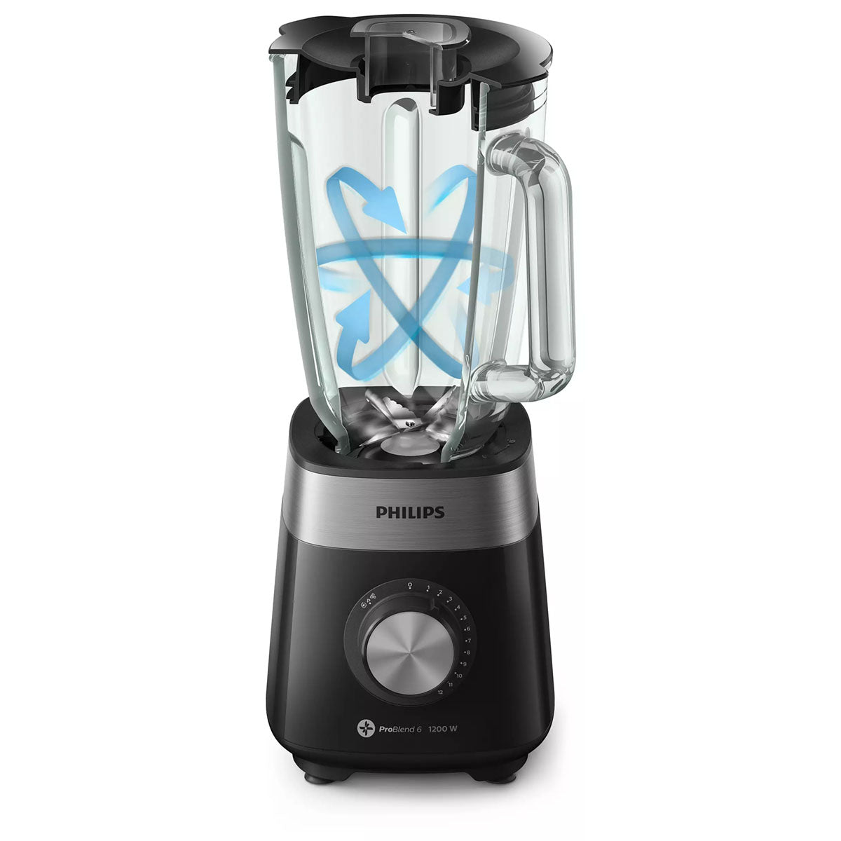 Licuadora Philips HR2242/90 1200w Jarra Vidrio 2lt 12 veloc